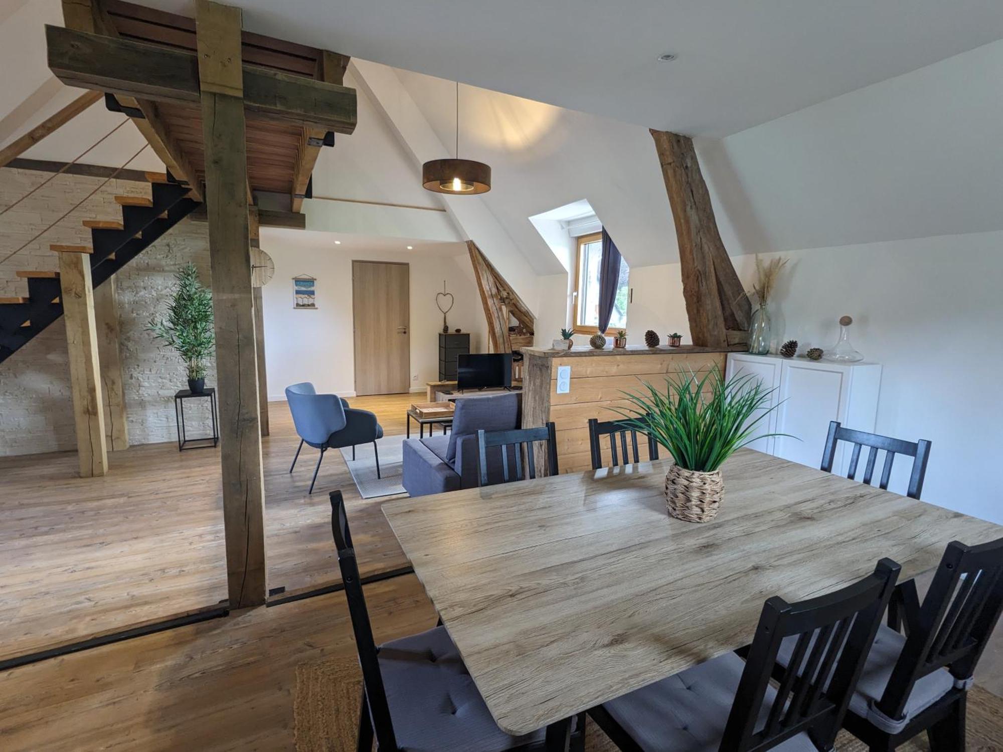 Appartement Au Calme Entre Terre Et Mer. Proche Honfleur Barneville-la-Bertran Exterior photo